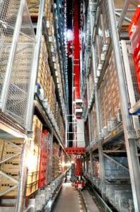 vollautomatisches Hochregallager 