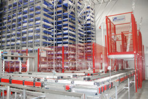 automatische Tiefkühllager