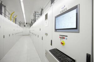 Schaltschrankraum mit Leitsystem Bedienung
