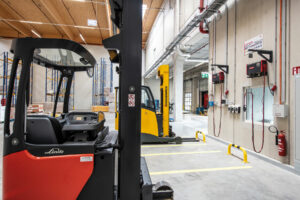 Flurförderzeug-Flotte