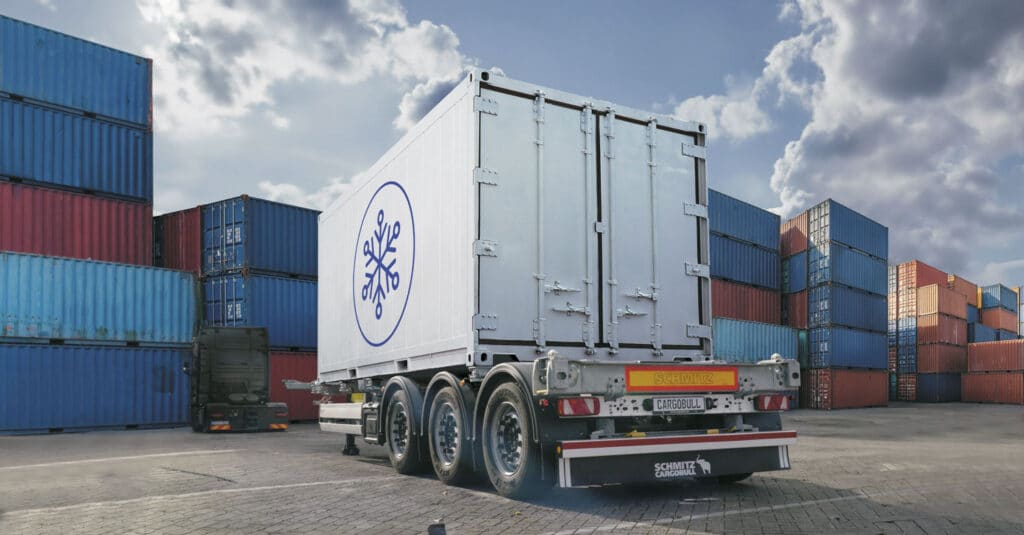 Sattelcontainerfahrgestell