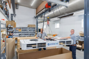 Die Produktion von Ecooltec erfolgt am Sitz des Unternehmens in Mülheim an der Ruhr, derzeit im Ein-Schicht-Betrieb.